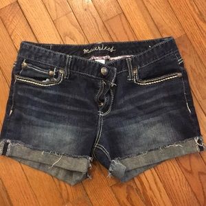 Maurice's jean shorts size 11/12